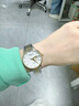 浪Longines手表琴女真鉆名牌全自動機械表十大品牌防水鏤空情侶表 L789間金白面女 送表帶+手鏈 曬單實拍圖