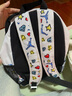 Jordan耐克（NIKE）Jordan兒童書(shū)包男女童雙肩包學(xué)生背包 純白色 2T/4T 曬單實(shí)拍圖