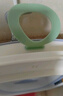 babycare嬰兒洗澡盆坐浴盆洗澡神器可折疊浴盆游泳浴盆 洗澡桶單盆 冰川藍 曬單實(shí)拍圖
