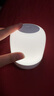 美的（Midea）床頭燈臥室柔光小夜燈充電臺(tái)燈三色調(diào)光節(jié)日創(chuàng)意禮品禮物起夜燈 曬單實(shí)拍圖