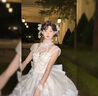 唐努烏現(xiàn)貨【天鵝絨】lolita套裝春款小清新禮服哥特風公主裙洛麗塔 【天鵝絨】裙子+拖尾+飛機盒 M 【90-115斤】 曬單實拍圖
