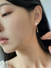 伊燦長款流蘇淡水仿珍珠耳釘女一款兩戴耳環(huán)高級感耳夾2025年新款耳飾 長款流蘇淡水珍珠耳夾 曬單實拍圖