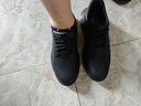 斯凱奇（Skechers）閃穿鞋男士商務(wù)鞋秋季薄款一腳蹬德比鞋軟底上班通勤休閑鞋205353 曬單實(shí)拍圖