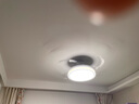 惠普普瑞護(hù)眼LED隱形扇葉餐廳遙控調(diào)光一體吊扇風(fēng)扇燈中山燈具包安裝 曬單實(shí)拍圖