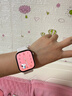 Apple/蘋果 Watch S11 智能手表GPS+蜂窩款46毫米玫瑰金色鋁金屬表殼淡桃粉色運動型表帶S/M MFDG4CH/B 曬單實拍圖