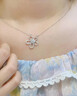 傾愛(ài)925純銀項鏈女ins風(fēng)花朵吊墜時(shí)尚高級首飾品生日禮物送女友老婆 曬單實(shí)拍圖