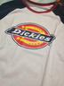 Dickies童裝兒童長袖T恤小童春秋純棉薄款上衣男童秋季插肩衣服女童秋裝 曬單實(shí)拍圖