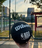 Wilson威爾勝 NBA DRV ENDURE系列黑金室內外訓練比賽PU成人標準7號籃球 曬單實(shí)拍圖