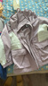森馬（Semir）陳都靈|防護(hù)外套女中長款寬松撞色秋裝戶外通勤夾克101524109001 曬單實拍圖