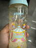 貝親奶瓶ppsu 防脹氣奶瓶 嬰兒奶瓶 大容量寬口徑耐摔雙把手 330ml 9-12月 馬戲團+重力球 曬單實拍圖