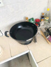 先科 電炒鍋多功能家用鑄鐵電熱鍋電炒菜鍋爆炒一體式電飯鍋電煮鍋插電2-8人 四燈款鐵不粘32CM無(wú)蒸屜 曬單實(shí)拍圖