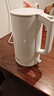 蘇泊爾（SUPOR）電水壺 雙層防燙燒水壺熱水壺1.7L 全鋼無縫內(nèi)膽304不銹鋼電熱水壺大容量 SW-17J418 曬單實拍圖