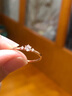 慕璨（OWN SHINE）【新年禮物】微醺四葉花18k玫瑰金戒指鉆石培育 送女友生日禮物 月光之約（玫瑰金） 15號 曬單實(shí)拍圖