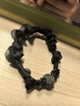 加恩倍氣質(zhì)美網(wǎng)紗閃珠頭繩高端網(wǎng)紅發(fā)圈小皮筋扎頭發(fā)馬尾發(fā)繩女歐根紗 鉆珠歐根紗發(fā)圈【黑色2條】 曬單實(shí)拍圖