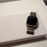 Apple/蘋(píng)果 Watch Ultra 2 智能手表蜂窩款49 毫米原色鈦金屬表殼原色鈦金屬米蘭尼斯表帶L MXDK3CH/B 曬單實(shí)拍圖
