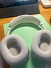 赫豹適用蘋果新款airpods max保護(hù)套透明TPU軟殼藍(lán)牙耳機(jī)頭戴式外殼耳罩硅膠橫頭梁保護(hù)殼保護(hù)罩 透明外殼+白色內(nèi)殼+白色懸梁 Apple AirPods Max 曬單實(shí)拍圖