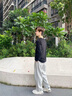 納維凱爾意大利小帆船男士小白鞋新款舒適增高休閑鞋時(shí)尚板鞋  白色 42 曬單實(shí)拍圖