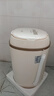 VCJ洗衣機(jī)半全自動(dòng)迷你洗衣機(jī)小型洗脫一體小型家用母嬰內(nèi)衣褲洗襪子神器兒童單身人宿舍出租房 店長(zhǎng)推薦【強(qiáng)力洗滌*低音精洗】復(fù)古米黃色 曬單實(shí)拍圖