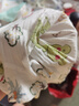 鯨魚阿唔 夏季嬰兒衣服純棉短袖連體衣女男寶寶哈衣爬爬服0-2歲嬰 小恐龍 80cm 曬單實(shí)拍圖