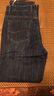羅蒙冰絲牛仔褲男夏季薄款高腰寬松直筒中年商務(wù)休閑長(cháng)褲子 90中藍 32 曬單實(shí)拍圖
