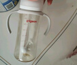 貝親奶瓶ppsu 吸管奶瓶 重力球奶瓶一歲以上自然離乳奶瓶雙把手大容量 330ml 一歲以上 曬單實(shí)拍圖