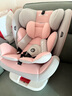 Heekin德國(guó) 兒童安全座椅汽車用0-4-12歲嬰兒寶寶360度旋轉(zhuǎn)ISOFIX硬接口 時(shí)尚粉(ISOFIX+360度旋轉(zhuǎn)) 曬單實(shí)拍圖