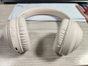 聯(lián)想（Lenovo）【熱銷(xiāo)100萬(wàn)件】頭戴式無(wú)線(xiàn)藍牙耳機電競游戲有線(xiàn)兩用重低音樂(lè )運動(dòng)降噪通用蘋(píng)果小米手機 TH10米白 曬單實(shí)拍圖