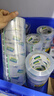 得力（deli）高品質(zhì)高透明封箱膠帶打包膠帶 48mm*100y*50um(91.4m/卷) 48卷 辦公用品 30205 曬單實(shí)拍圖