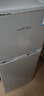 新飛（Frestec）118升雙門兩門家用小型電冰箱迷你宿舍租房二門冰箱節(jié)能環(huán)保（鈦空銀）BCD-118L2D 曬單實拍圖