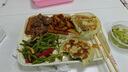 佩爾森陶瓷分格餐盤大人家用減脂月子餐分隔食堂孕婦兒童早餐分餐盤餐具 【奶油色】五格分餐盤-升級款 曬單實拍圖