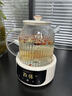 樂(lè)扣樂(lè)扣玻璃養(yǎng)生壺恒溫壺 煮茶器辦公室家用玻璃花茶壺?zé)畨仉姛崴畨仉姛鯄?曬單實(shí)拍圖