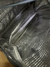 森馬（Semir）休閑褲女肌理長褲慵懶松弛感25新款夏季松緊腰闊腿褲簡約風山本褲 煙灰卡50522 M 曬單實拍圖