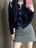浪莎西裝包臀半身裙女2025秋季新款高腰顯瘦修身通勤高級感a字短裙 曬單實拍圖