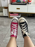 匡威（Converse）CONVERSE匡威 All Star七夕男女高幫帆布鞋西瓜紅玫紅色A08136C A08136C 36 曬單實(shí)拍圖