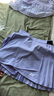 YONEX尤尼克斯羽毛球服短裙女透氣運(yùn)動(dòng)裙220085BCR 薰衣草色XO 曬單實(shí)拍圖