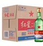 紅星二鍋頭 大二 清香型白酒 56度 500ml*12瓶 整箱裝 純糧口糧酒 曬單實拍圖