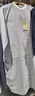 無印良品（MUJI）女式 水洗 平紋 立領(lǐng)長(zhǎng)袖連衣裙女裝裙子25年春季連身裙 BC2LUC5S 深藏青色條紋 M （160/84A） 曬單實(shí)拍圖