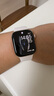 Apple/蘋(píng)果 Watch Series 10 智能手表GPS款42毫米玫瑰金色鋁金屬表殼淡桃粉色運動(dòng)型表帶M/L MX1V3CH/B 曬單實(shí)拍圖