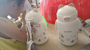 蘇泊爾（SUPOR）兒童保溫杯水杯水壺小學(xué)生上學(xué)開(kāi)學(xué)316L吸管杯 椰奶白KCV50CM20 曬單實(shí)拍圖