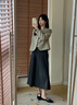 AEMAPE高端時尚小香風風衣毛呢短外套女2025年秋季新款洋氣百搭休閑上衣 圖片色 M (90-105斤) 曬單實拍圖
