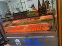 橡雪挪威三文魚展示柜水產(chǎn)海鮮冰生鮮刺身日料生魚片低溫風(fēng)冷展示柜【可定制尺寸/溫度/款型】 直角三文魚展示柜 1200x860x1220mm 曬單實(shí)拍圖