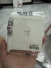 公牛（BULL）開關(guān)插座G57蝶翼超薄一位電腦六類插座大面板插座G57T102暮雪白 曬單實拍圖
