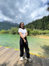 百麗七夕厚底舒適老爹鞋女學(xué)生新款輕量運(yùn)動休閑鞋B4P1DCM4 少女粉 36 曬單實(shí)拍圖