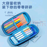 得力(deli)小學(xué)生筆袋 EVA大容量文具盒 星空系列抗壓耐摔鉛筆盒 輕盈防水筆袋 金色  曬單實拍圖