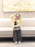 LUSON小o爸女?huà)胪?女寶寶衛(wèi)衣秋裝套裝2025秋季新款嬰兒洋氣卡通長(zhǎng)袖 曬單實(shí)拍圖