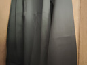羅蒙（ROMON）【桑蠶絲免燙】長(zhǎng)袖襯衫男士白襯衫修身襯衣商務(wù)職業(yè)男裝黑色41 曬單實(shí)拍圖