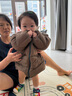 jnby by JNBY江南布衣嬰童長(cháng)款羽絨服冬男女童嬰兒YOAC11060 209/深棕 80cm 曬單實(shí)拍圖