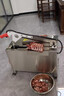 煜燦電動(dòng)鍘刀切骨機(jī)液壓全自動(dòng)切塊機(jī)雞鴨鵝商用剁鍘骨機(jī)砍筒骨排骨牛羊豬腳大骨凍魚(yú)斬切骨頭 切割寬度36厘米（閘刀熱銷(xiāo)款） 曬單實(shí)拍圖