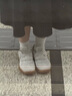 回力女鞋厚底德訓(xùn)鞋魔術(shù)貼休閑運(yùn)動(dòng)戶外登山鞋WXY4907Z 淺灰色    38 曬單實(shí)拍圖
