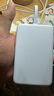 小米（MI）【3C認(rèn)證】小米磁吸自帶線充電寶 10000 33W 藍(lán)色有線無(wú)線自在充電 iPhone安卓可用可上飛機(jī)/火車 曬單實(shí)拍圖
